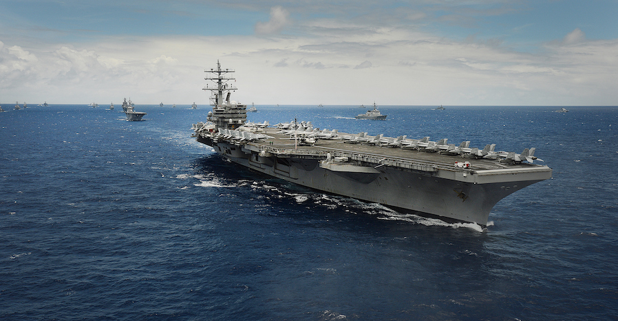 DoD Metal Fabrication for aircraft carrier